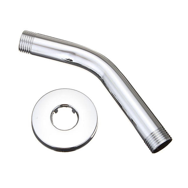 Bras de douche pour douche murale - Chrome (filetage 1/2 pouce)