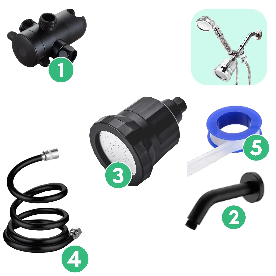 Kit combiné - Kit mural de filtration d&