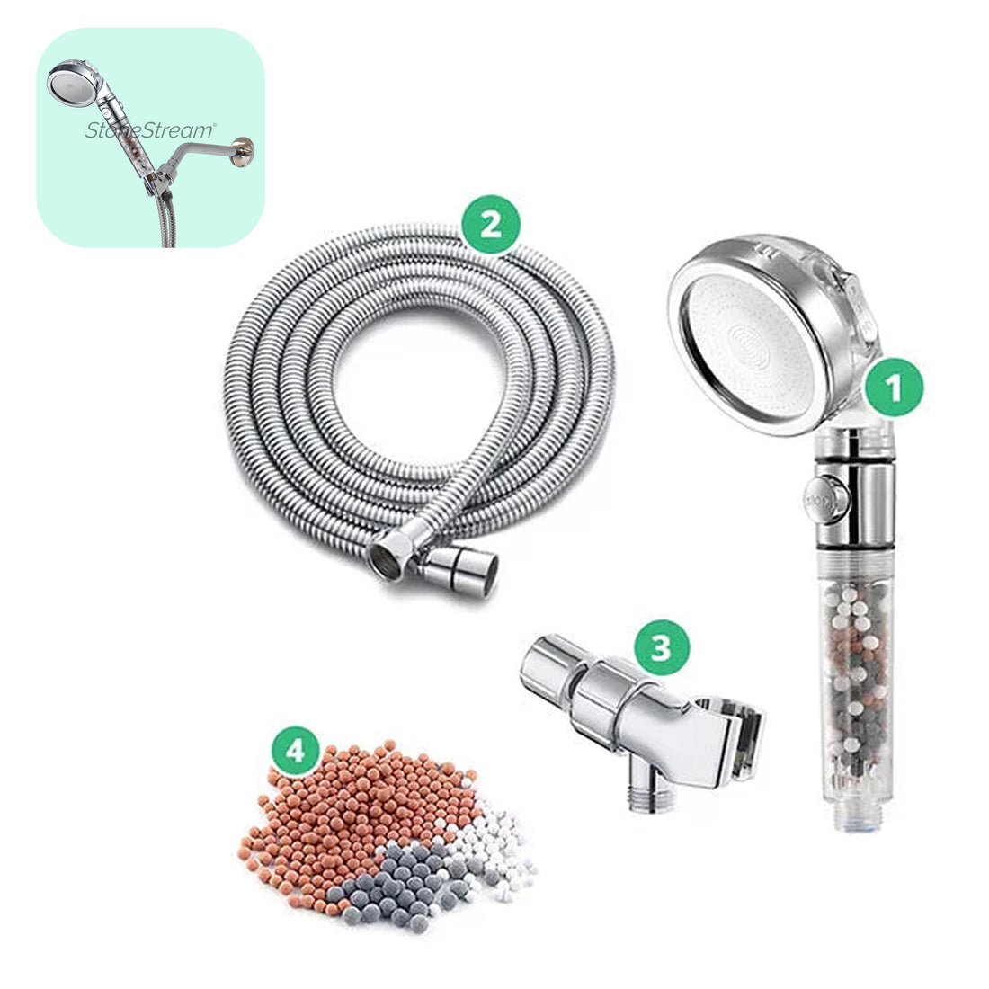 4-in-1 Wandadapter-Set