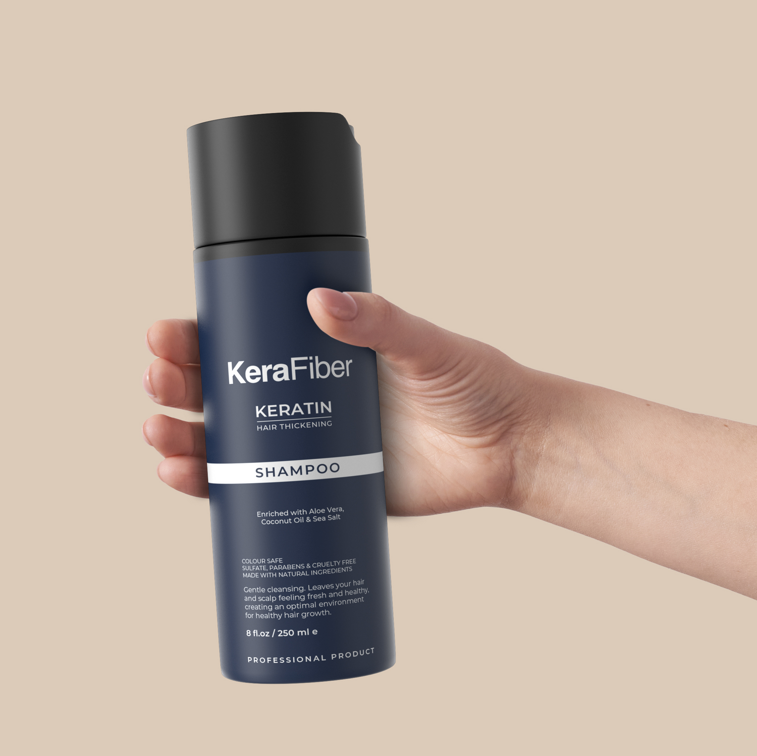 Keratin Shampoo für hartes Wasser