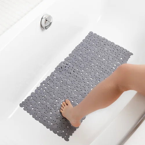 Tapis de douche antidérapant galets