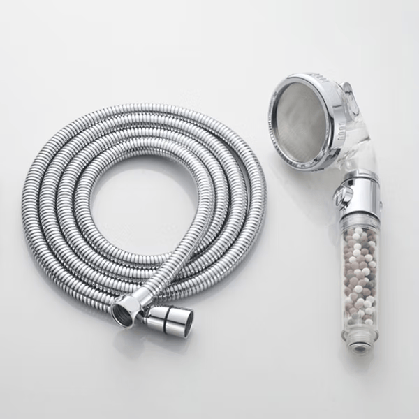 Pomme de douche et tuyau Ecopower