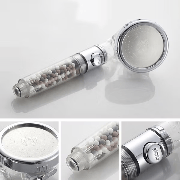 La pomme de douche Ecopower Stonestream