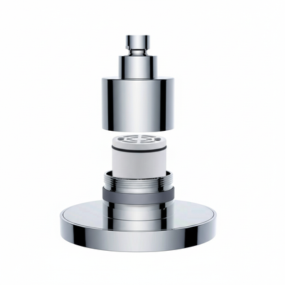 Filtered Shower Head with Rainfall Spray