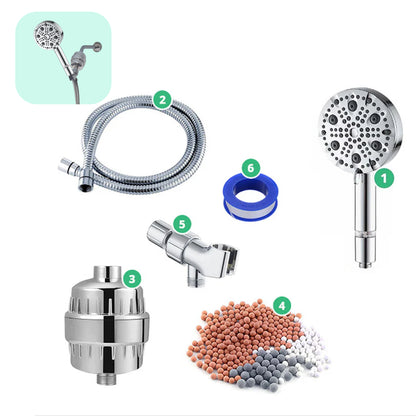 Check de douche à haute pression ECOLUX MODE (filtré)
