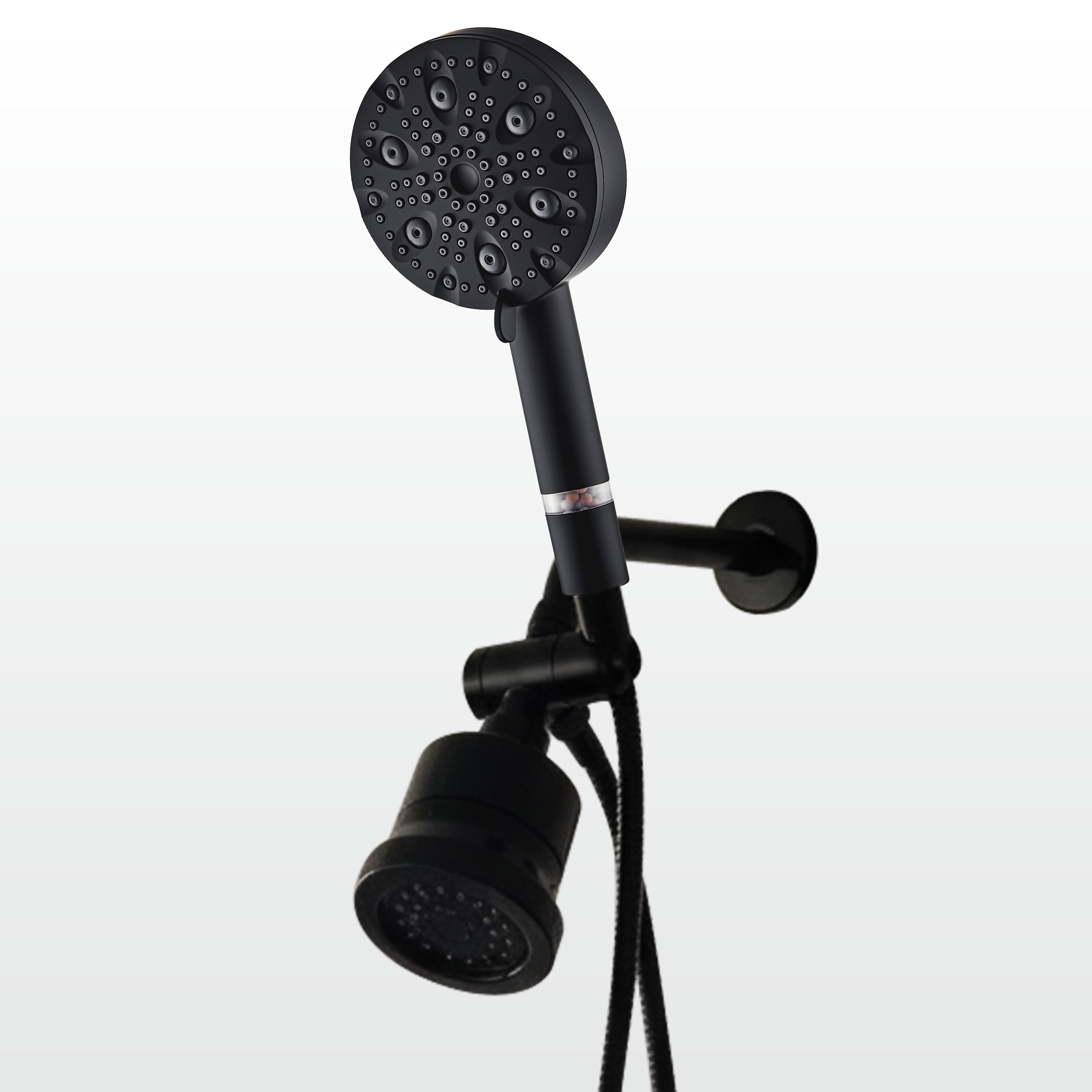 Combiné de douche mural &amp; de luxe à 9 modes avec kit de filtration