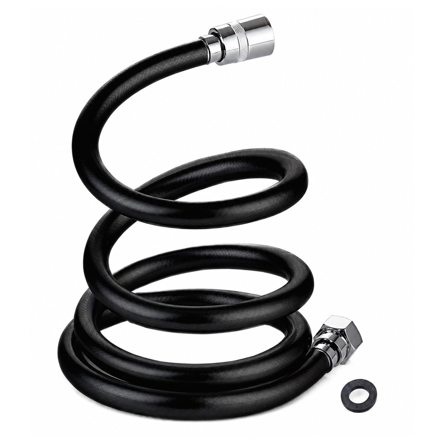 Premium Duschschlauch Schwarz (1,5m)